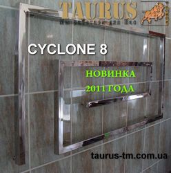 Полотенцесушитель Cyclone 8 из нержавеющей стали - дизайнерский полотенцесушитель-змеевик - НОВИНКА 2011 года