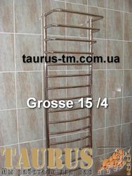 Полотенцесушитель Grosse 15 /4 из нержавеющей стали  от производителя TAURUS