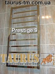 Полотенцесушитель Prestige 9 (новинка производства 2011 года) из профильной трубы нержавеющей стали