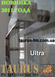Подключение дизайнерских полотенцесушителей Ultra из нержавеющей стали (профильной трубы 30х30) -Дизайнерский полотенцесушитель - НОВИНКА 2011 года (подключение 1/2" наружная резьба со стены)